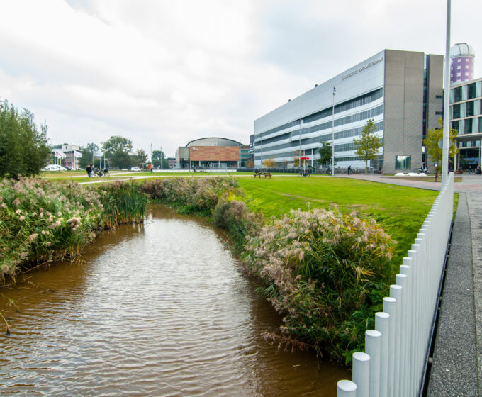 Greppel bij Science Park UvA Amsterdam Weerproof