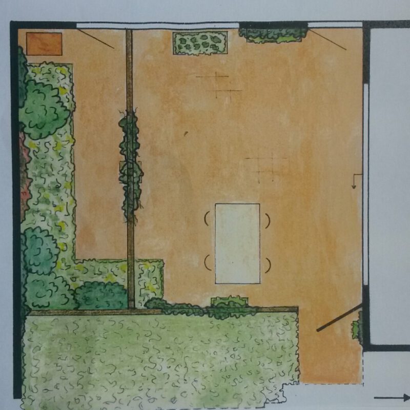 Schets van Patio Amsterdam Weerproof