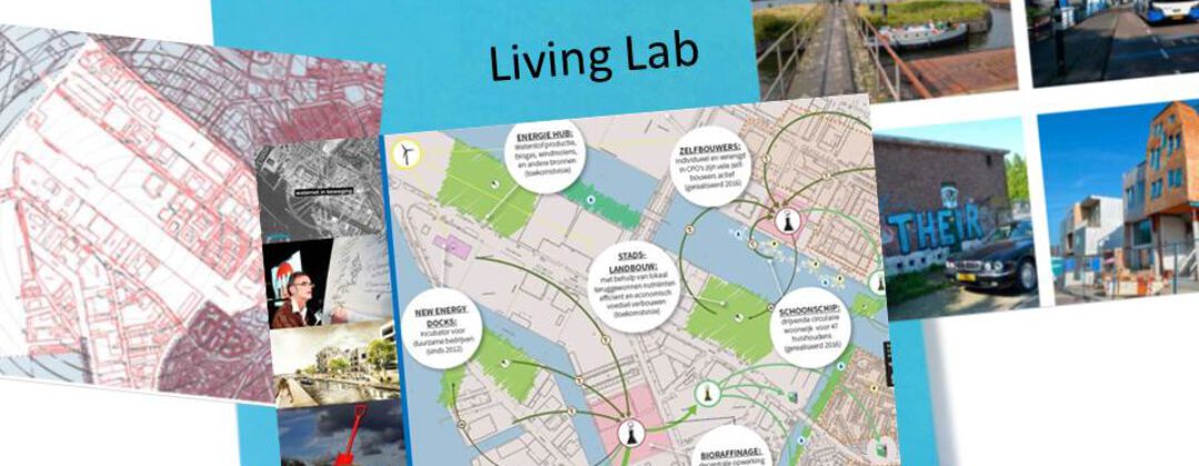 Poster voor Buiksloterham living lab Amsterdam Weerproof