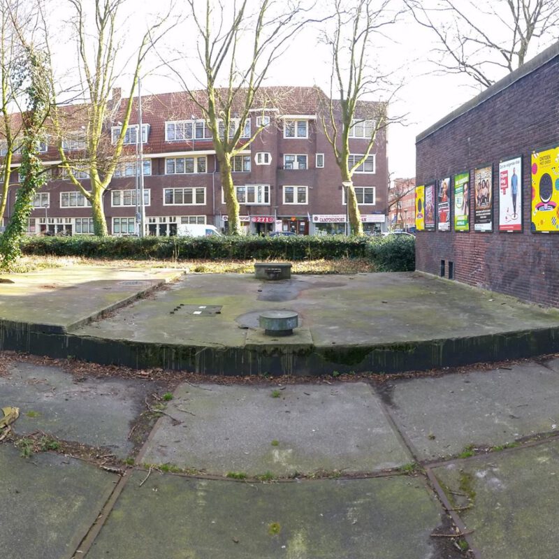 Regenplein Mercatorstraat Amsterdam Weerproof