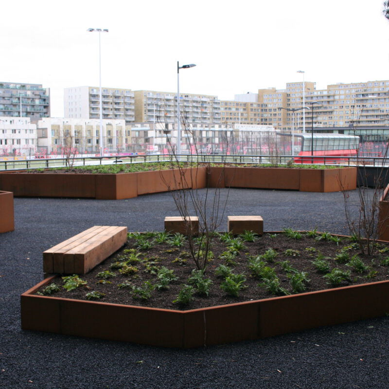 Daktuin Laan van Spartaan Amsterdam Weerproof