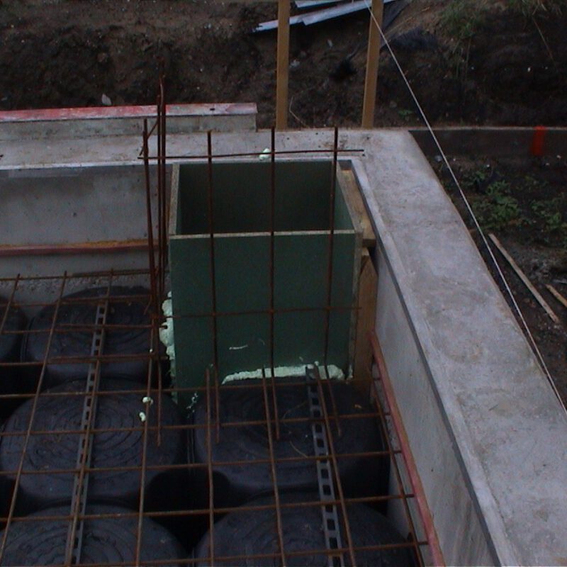 Waterberging onder korfbalveld Amsterdam Weerproof