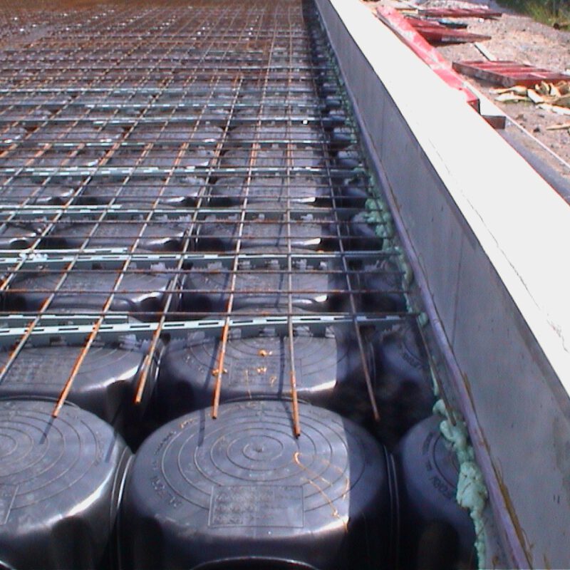 Waterberging onder korfbalveld Amsterdam Weerproof