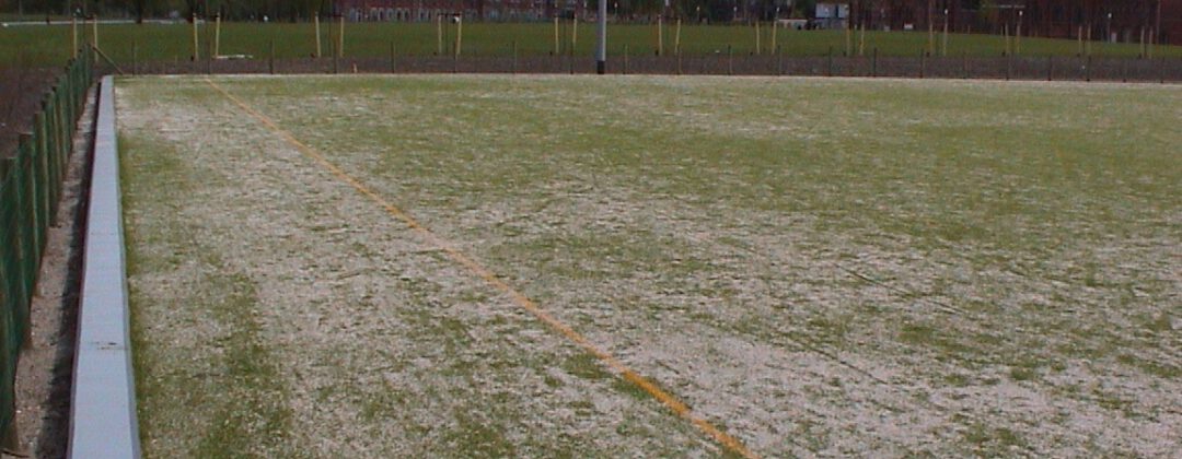 Waterberging onder korfbalveld Amsterdam Weerproof