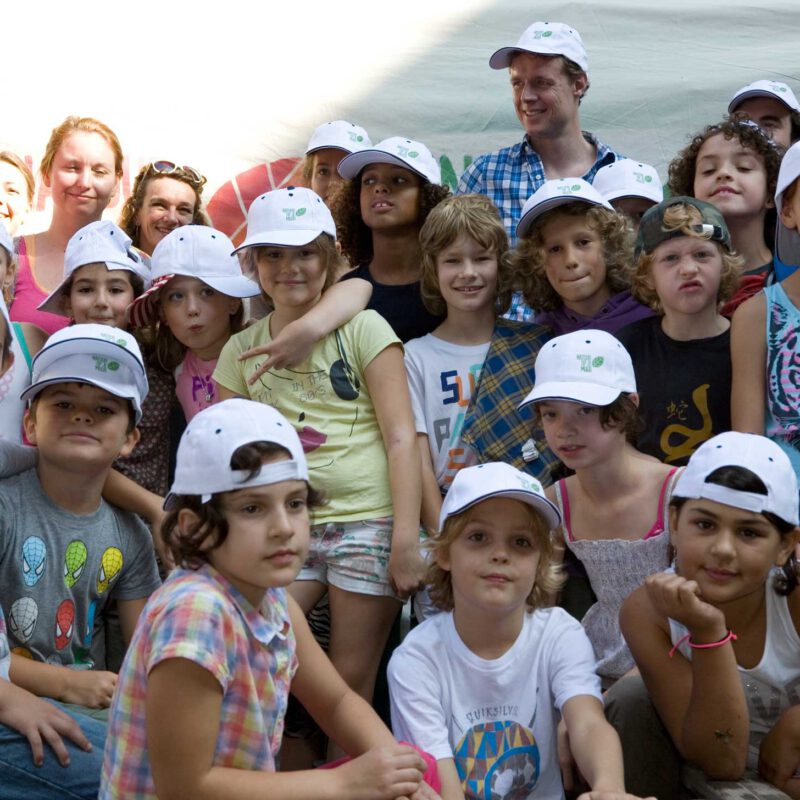 Kinderen voor verticale schooltuin Amsterdam Weerproof