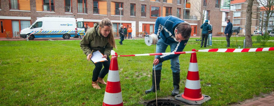 Proef infiltratiekratjes Overtoom