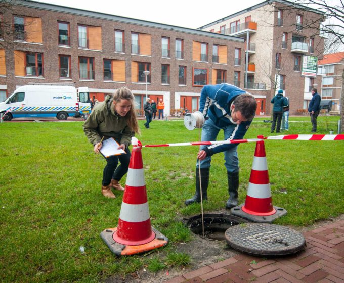 Proef infiltratiekratjes Overtoom