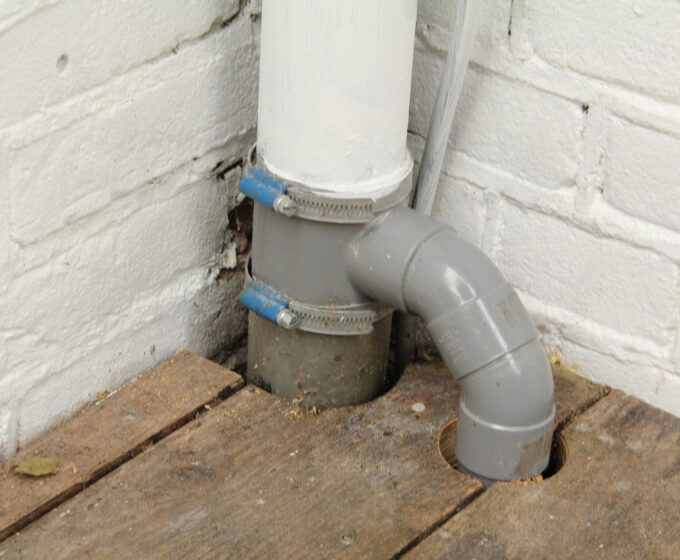 Regenpijp met overloopje Amsterdam Weerproof