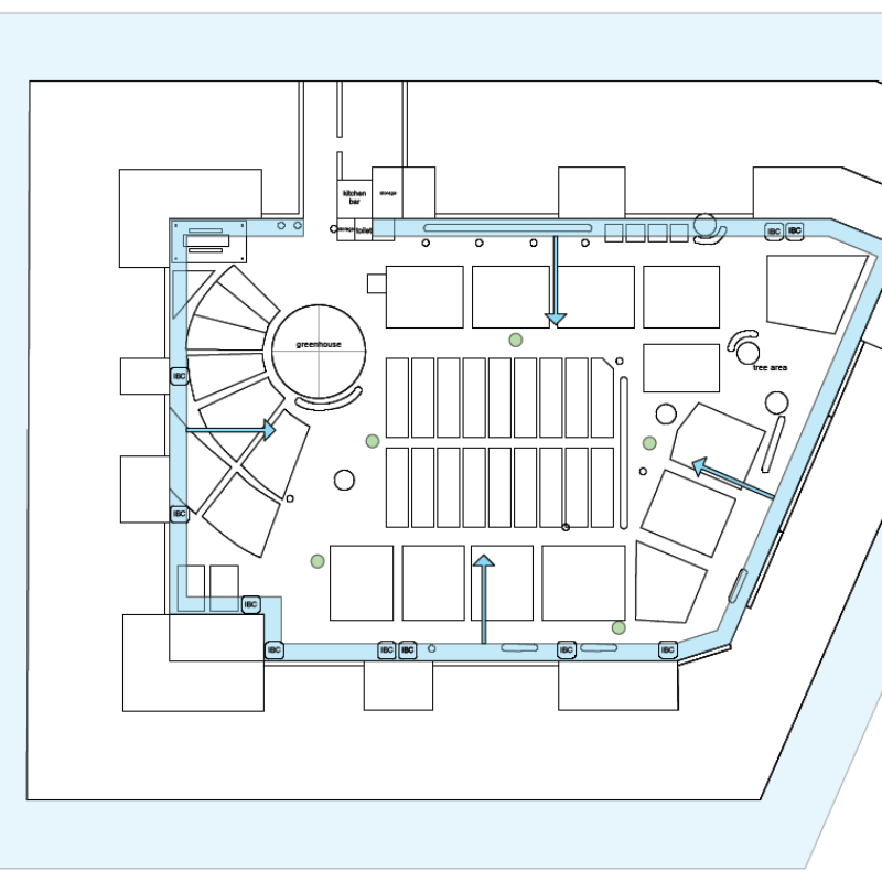 Kaart van I can change the world with my two hands Amsterdam Weerproof