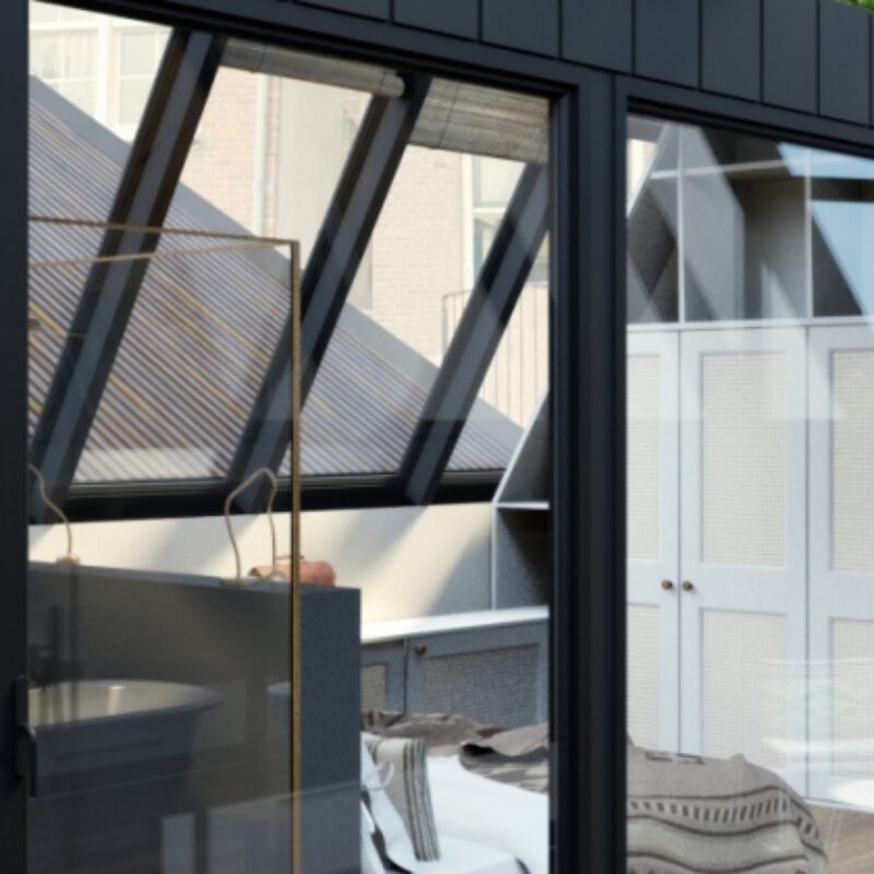 Hellend groen dak op tandwielenfabriek Amsterdam Weerproof