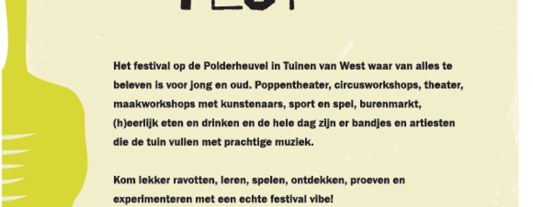 Event: Tuinen van West Fest 2022 Amsterdam Weerproof
