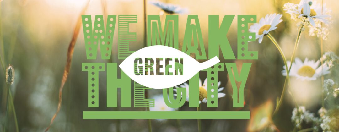 We Make The City Green Vier De Lente Amsterdam Weerproof