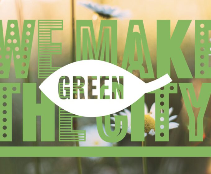 We Make The City Green Vier De Lente Amsterdam Weerproof