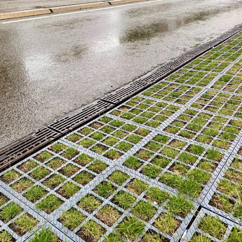 Halfverharding met bedekte goot Amsterdam Weerproof