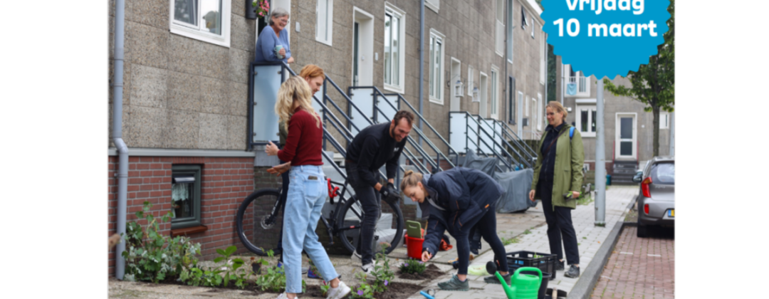 Onze Straat actie Nieuw-West met Eigen Haard 10 maart 2023