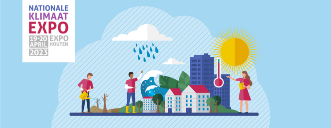 animatie stad met natuur Nationale Klimaat Expo 2023