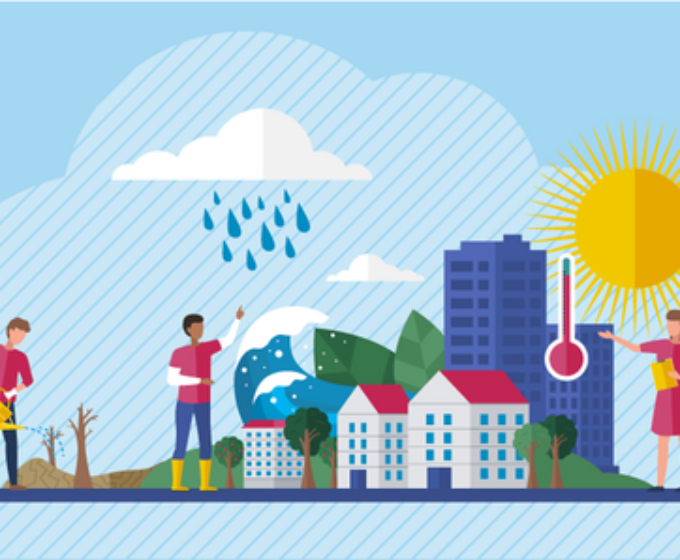 animatie stad met natuur Nationale Klimaat Expo 2023