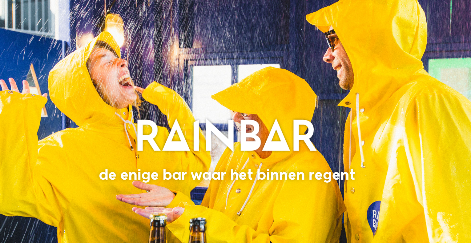 Rainbar bij de Amsterdam City Swim 2023 Amsterdam Weerproof