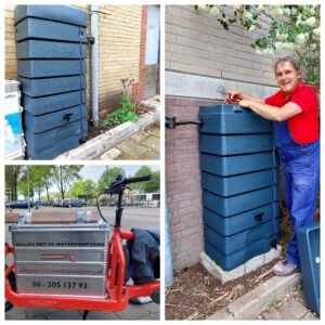 Workshop regenton aansluiten