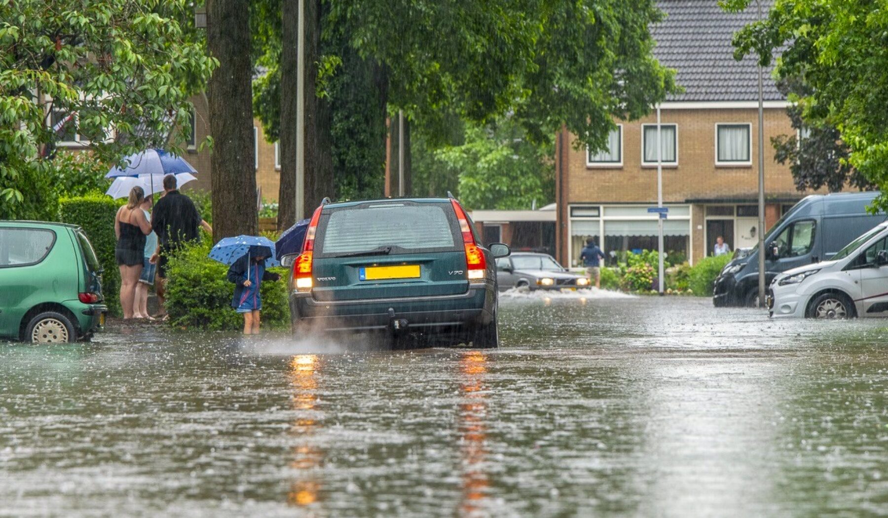 Weerproof regen foto