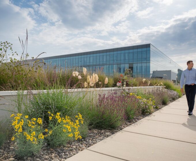 geveltuin bedrijventerrein