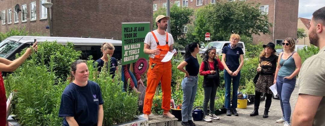 onze straat actie